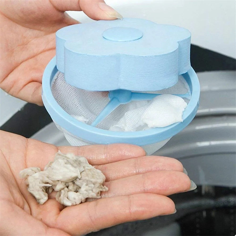 Household Reusable Floating Pet Fur Lint Hair Catcher Laundry Hair Catcher Remover Mesh Bag Washing Machine Lint Trap